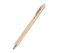 Pennino a testa in tessuto per touch screen, portatile per smartphone e tablet, pennino di ricambio, penna capacitiva professionale, disegno grafico (dorato)