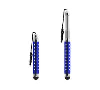 Penna digitale Touchscreen Alluminio Blu + Presa Jack 3.5 mm