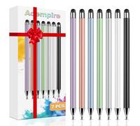 Pennino capacitivo 2 in 1 per touch screen, ad alta precisione e sensibilità, adatto per iPad/iPhone/Samsung/smartphone Android e tablet, compatibile con tutti i touch screen