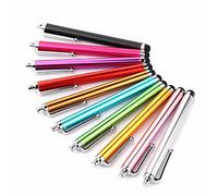 Pennino capacitivo con punta in gomma universale penna digitale ad alta precisione per dispositivi touch screen smartphone tablet 10 pezzi elegante e popolareDurabilità