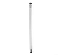 Pennino capacitivo con punta in silicone per touchscreen, precisione senza impronte digitali, diverse scelte di colore (argento)