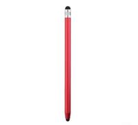 Pennino capacitivo con punta in silicone per touchscreen, precisione senza impronte digitali, diverse scelte di colore (rosso)