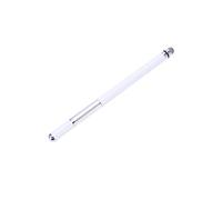 Pennino Capacitivo Disco Trasparente, Rame Bianco per Scrivere | Schermi Tattili di Telefoni e Tablet, Leggero, Punta Visibile, per Note in Aula e Disegni Precisi