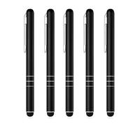Pennino capacitivo per iPhone Samsung Galaxy Xiaomi Redmi Google Pixel Motorola Nothing Phone Tablet e tutti i touch screen nero