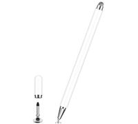 Pennino capacitivo per Samsung Galaxy Tab A9+, A8, A7, A7 Lite, ad alta sensibilità e precisione, per Apple iPad, Fire HD, Microsoft Surface e tutti i dispositivi touch, colore: bianco