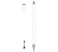 Pennino capacitivo per Samsung Galaxy Tab A9 +, A9, A8+, A8, A7, ad alta sensibilità, per iPad Pro, Apple, iPhone, Microsoft, Surface, AMZ Fire HD, tutti i dispositivi touch screen, colore bianco