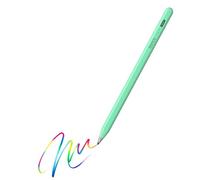 Pennino compatibile con Samsung Galaxy Tab A11+/A9+/Lenovo Idea Tab/XIAOMI/Redmi Pad/Android 16/15 Stylus Pen, Preciso senza ritardi, Accensione/Spegnimento a un clic+2 punte trasparenti (verde)