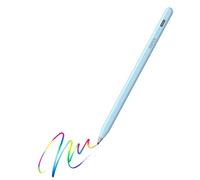 Pennino compatibile con Samsung Galaxy Tab A11+/A9+/Lenovo Idea Tab/XIAOMI/Redmi Pad/Android 16/15 Stylus Pen, Preciso senza ritardi, Accensione/Spegnimento a un clic+2 punte trasparenti (blu)
