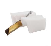 Pennino di ricambio per Tenorel N2001 e Pioneer PL12D, compatibile con i modelli Garrard SP25, materiale ABS con punta trasparente per un suono ottimale