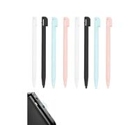 Pennino DS,8 penne touch per NDS, 3DS Lite, DSL, NDSL, accessori di gioco precisi e durevoli in 4 colori (nero, bianco, rosa, blu) per migliorare la vostra esperienza di gioco