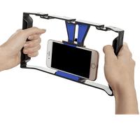 Supporto per smartphone con stabilizzatore manuale InnovaGoods Stafect Nero/Blu