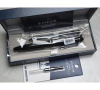 Pennino Japanese Sailor 1911 Black Luster 21K Extra Fine con convertitore 11-...