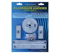 Pennino Mercury Verado 135-200hp 4 Cyl Anodo Kit Alluminio Sale Acqua Basso U