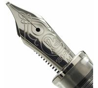 Pennino Pelikan per M800 M805 M900 M910 Toledo - oro 18C 750 tono singolo EF ...