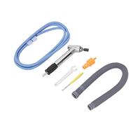 Pennino smerigliatore pneumatico, micro smerigliatrice ad aria con testa flessibile a 120 gradi, alta velocità di 65.000 giri/min per lavorazioni su vetro e pietra, include tubo