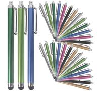 Pennino Touch Capacitivo Portatile per Tablet 36 Pezzi | Alluminio e Plastica, Leggero per Scrivere e Disegnare sullo Schermo, Set da 36 Unità Colore Casuale