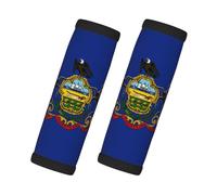 Pennsylvania Bandiera dello Stato stampa Wrap bagagli ID tag porta maniglia viaggio Essentials bagagli Wrap Grips