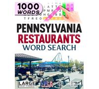 Pennsylvania Restaurants Word Search: Large Print