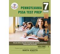 Pennsylvania State (PSSA), 7th Grade MATH Practice Tests ,Volume 1