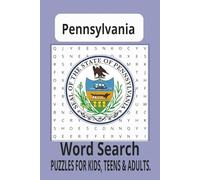 Pennsylvania Towns Word Search Puzzle Book: Word Searches with Easy to Read Print about Pennsylvania Towns | 6x9 inches, 110 pages | 50+ puzzles ... ... Vacations, Holidays and Pastimes Paperback