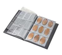 Penny Album - Coin Collecting Book | Porta di stoccaggio delle fatture da un dollaro | Cartella di visualizzazione del valutario | Organizzatore di monete PVC compatto | TRAVET Souvenir Album p