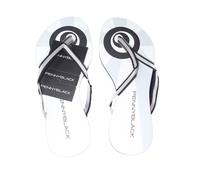 Penny Black Infradito Da Donna Taglia M Medium Bianco Nero Gomma Max Mara