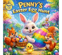 Penny's Easter Egg Hunt: A Cute Easter Bunny Story for Kids Ages 1-5 About Friendship, Teamwork, and Counting