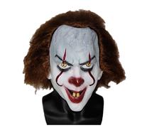Pennywise It Clown 2017 Vero Life Maschera Stephen di Re Costume Halloween