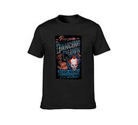 Pennywise The Dancing Clown Horror Movie Value Personalise Alternative Lazy Hipster T-Shirt Black M
