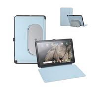 Penoval Custodia per tablet Google Pixel da 11 pollici (2023), custodia in silicone, angolo di visione regolabile, facile da trasportare, custodia protettiva compatibile con dock per altoparlanti di