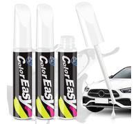 Penriter Penna Ritocco Carrozzeria Bianca 36ml - Vernice Auto per Rimuovere Graffi, Riparazione e Copri Graffi - 3 Pezzi