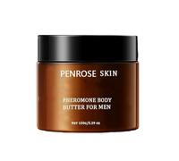 Penrose Pelle Phieromone Burro del corpo per uomini, crema idratante e balsamo per profumi a infusione di colpa, idratazione e fragranza di lunga durata, ingredienti naturali e organici (1pcs)