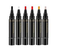 Pens, 6-Piece Set Long Lasting Quick Dry Beauty Tool Painting Pens For Easy Precise Color Application | Girls, Teens, Mothers, Salon, Home, Party, Holiday, Daily Use