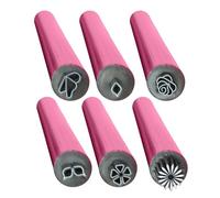 Pens, Manicure Design Tools, Precision Painting Stamps, Fine Nib Tip, Sturdy ABS Material, Ideal for Salon, Travel, and Home, 6 Piece Set and 10 Piece Set