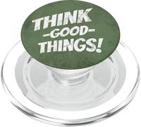 Pensa cose buone Pensa positivo Tutto sarà buono PopSockets PopGrip per MagSafe