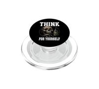 PENSA PER TE Libertà Libero Pensatore Democrazia Propaganda PopSockets PopGrip per MagSafe