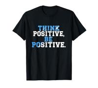 Pensa Positivo Sii Positivo Distressed Ottimismo edificante Maglietta