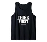 Pensa Prima decisione razionale Mindset Identità Canotta