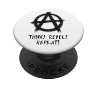 "Pensa! Ribelle! Ripeti!", Punks, Punk-Rock, Anarchy PopSockets PopGrip Adesivo