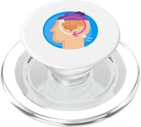 Pensare troppo all"ansia sociale introverso socialmente imbarazzante PopSockets PopGrip per MagSafe