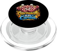 "Pensare troppo è il mio cardio", Funny Brain PopSockets PopGrip per MagSafe