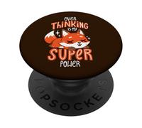 Pensare troppo è il mio super potere PopSockets PopGrip Adesivo