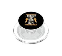 Pensavo avessero detto Rum Funny Jogging Running PopSockets PopGrip per MagSafe