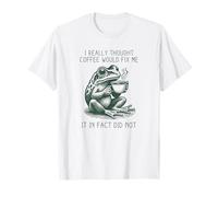 Pensavo Che Il caffè Mi avrebbe Risolto Non Lo faceva Maglietta