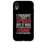 Pensavo di aver visto un sussurro di ragni aracnide tarantola Custodia per iPhone XR