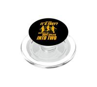 Pensi che sia facile? aspetta che la corda si divida in due PopSockets PopGrip per MagSafe