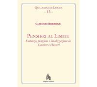 Pensieri al Limite. Sostanza, Funzione e idealizzazione in Cassirer e Husserl