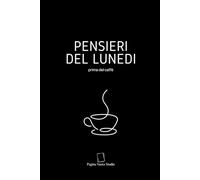 Pensieri del Lunedì: Notebook divertente per appunti, idee confuse e riflessioni del lunedì mattina