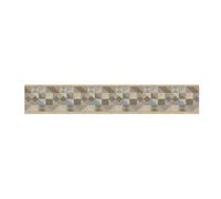 PENSIERI DELICATI Passatoia 52x300 cm, Realizzata in Cotone e PVC, Made in Italy, Passatoia Lavabile In Lavatrice A 40°, Fantasia Triangoli