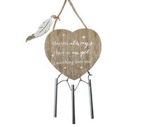 Pensieri Di Te Campana A Vento A Forma Di Cuore Con Sentimento Angelico Sentito